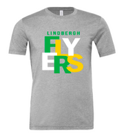 FLYERS boxy letters Bella Tee