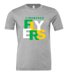 FLYERS boxy letters Bella Tee