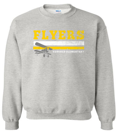 Flyers Distressed Plane Sweatshirt/ Hoodie
