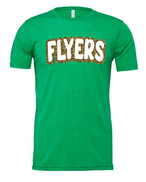 Flyers Puff Glitter Tee