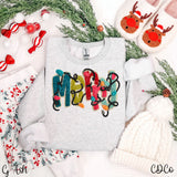 Merry Lights Faux Yarn