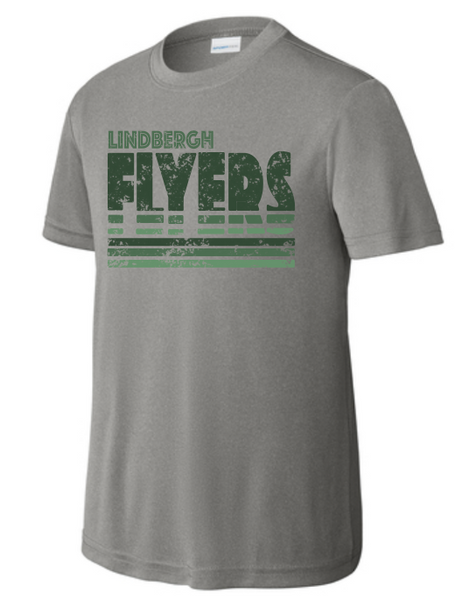 Lindbergh Flyers Distressed Lines Dri-Fit