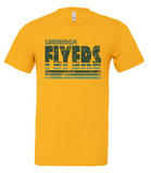 Lindbergh Flyers Distressed Lines Tee