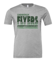 Lindbergh Flyers Distressed Lines Tee