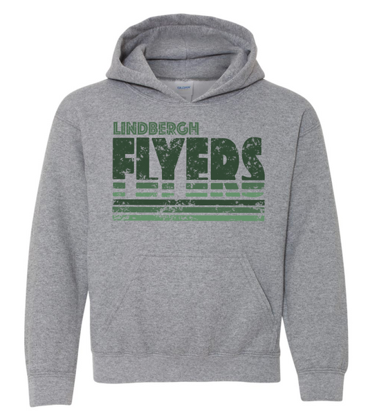 Lindbergh Flyers Distressed Lines Sweatshirt