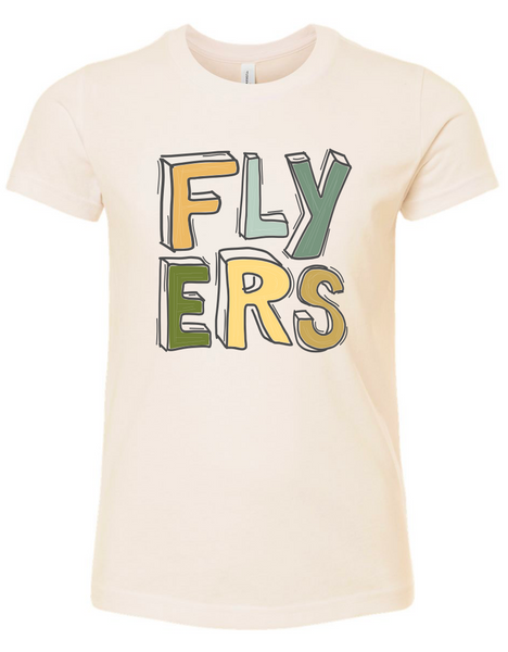 Flyers Colorful Distressed Tee