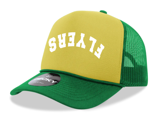 Flyers Hat Green and Gold