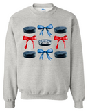 Pucks & Bows Sweatshirt