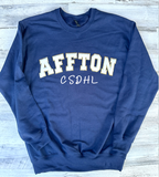 Chenille Letters AFFTON Sweatshirt