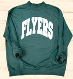 Puff Flyers Mock Neck Sweatshirt