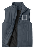 Women's Puffy Vest Embroidered