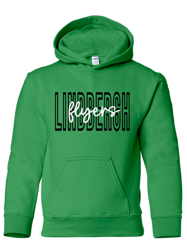 Lindbergh Flyers Boxy Script Sweatshirt