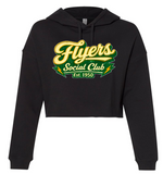 Lind Flyers Social Club Cropped Hoodie