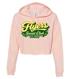 Lind Flyers Social Club Cropped Hoodie