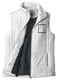 Women's Puffy Vest Embroidered