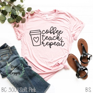 Coffee Teach Repeat - Adult
