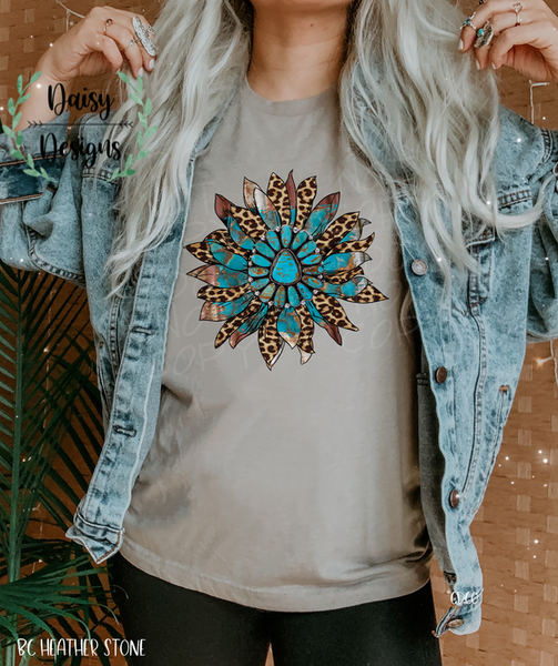 Turquoise Leopard Flower  - Adult
